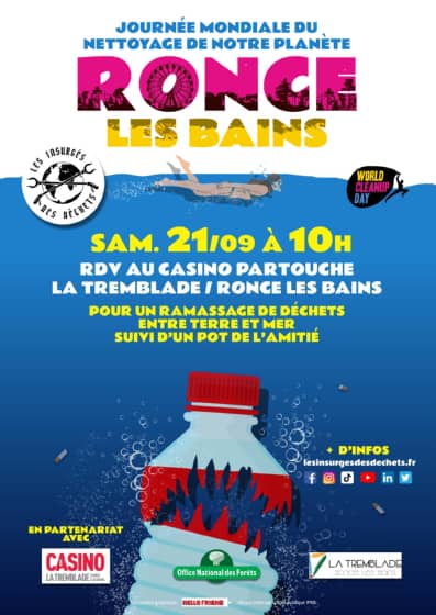 Affiche World CleanUp Day Les Insurgés des déchets