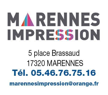 Logo Marennes Impression