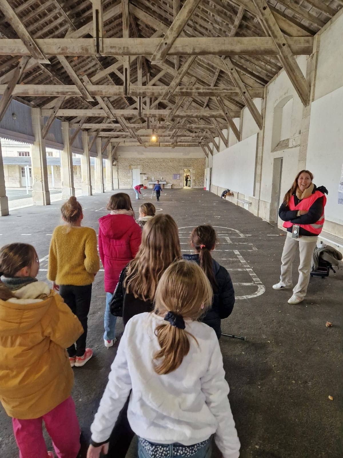 Photo intervention école Les Insurgés des déchets